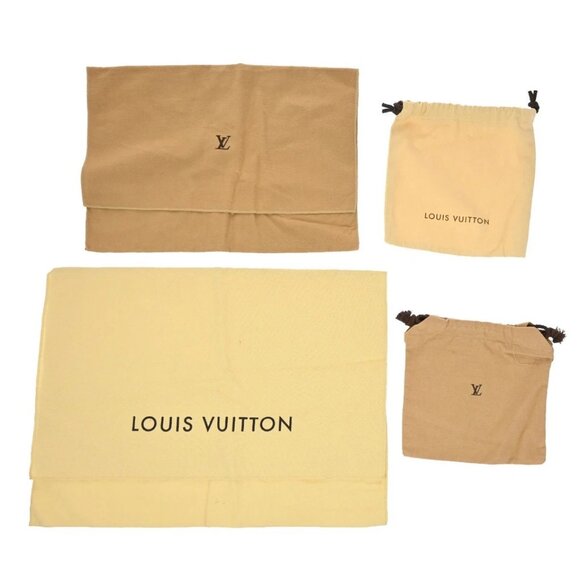 LOUIS VUITTON Logo 10 Set Dust Bag Drawstring Canvas Cotton 138-082825 - Picture 8 of 9